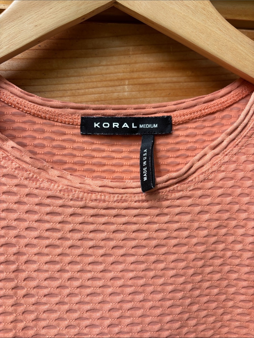 KORAL Textured Racerback Performance Tank | Medium - Picture 2 of 4